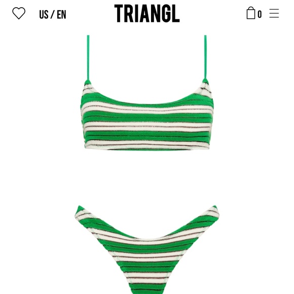 Triangl bikini swimsuit - Picture 1 of 3